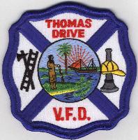Thomas Drive Volunteer Fire Department Logo